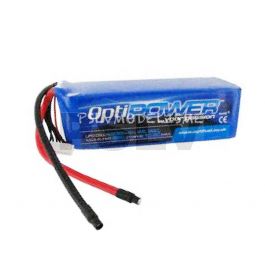 OPR14006S50  Opti Power Ultra 50C Lipo Cell Battery 1400mAh 6S 50C